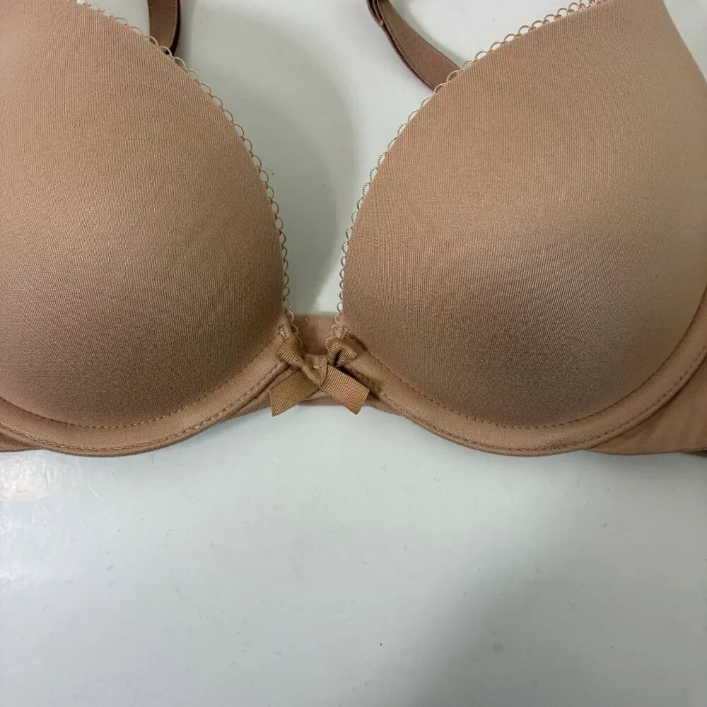 Victoria’s Secret Push-up Bra Beige Size 32B - Picture 2 of 7